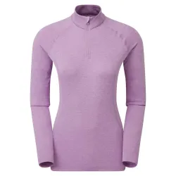 Футболка женская MONTANE Female Dart Zip-Neck XS сиреневый - Robinzon.ua