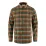 Сорочка чоловіча FJALLRAVEN Lappland Stretch Flannel Shirt M L помаранчевий/зелений - Robinzon.ua