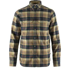 Сорочка чоловіча FJALLRAVEN Singi Heavy Flannel Shirt M M пісочний - Robinzon.ua