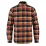 Сорочка чоловіча FJALLRAVEN Singi Heavy Flannel Shirt M XXL помаранчевий/синій - Robinzon.ua
