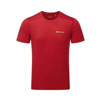 Футболка мужская Montane Dart Lite T-Shirt XL красный - Robinzon.ua