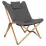 Кресло раскладное Bo-Camp Wembley L Grey (1200380) - Robinzon.ua