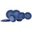 Сервіз столовий Gimex Tableware Stone 12 Pieces 4 Person Azure (6917104) - Robinzon.ua