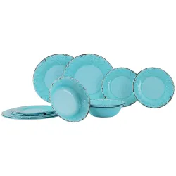 Сервіз столовий Gimex Tableware Stone 12 Pieces 4 Person Opal (6917103) - Robinzon.ua