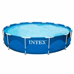Круглый каркасный бассейн Intex 28210 (366x76 см) Metal Frame Pool Круглый каркасный бассейн Intex 28210 (366x76 см) Metal Frame Pool - Robinzon.ua