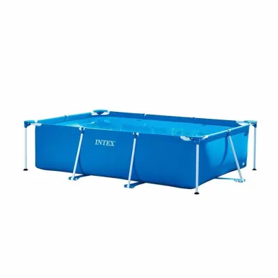 Прямоугольный каркасный бассейн Intex 28270 Rectangular Frame Pool (220x150x60 см) - Robinzon.ua