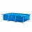 Прямоугольный каркасный бассейн Intex 28271 Rectangular Frame Pool (260x160x65 см) - Robinzon.ua