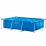 Прямоугольный каркасный бассейн Intex 28272 Rectangular Frame Pool (300x200x75 см) - Robinzon.ua