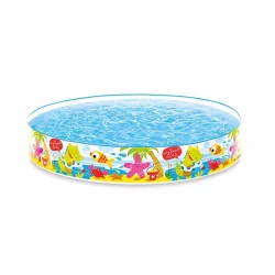 Детский каркасный бассейн Intex 56451 Snorkel Buddies Snapset Pool (152x25 см) - Robinzon.ua