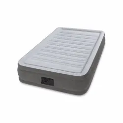 Односпальне надувне ліжко Intex 67766 (99 x 191 x 33 см) Comfort-Plush + Вбудований електронасос 220В. Односпальне надувне ліжко Intex 67766 (99 x 191 x 33 см) Comfort-Plush + Вбудований електронасос 220В. - Robinzon.ua
