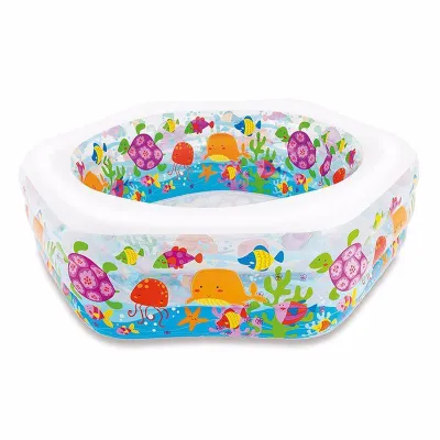 Детский надувной бассейн Intex 56493 Ocean Reef Pool (191х178х61 см) - Robinzon.ua