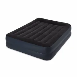 Двуспальная надувная кровать Intex 64124 (152 x 203 x 42 см) Pillow Rest + Встроенный электронасос 220В Двуспальная надувная кровать Intex 64124 (152 x 203 x 42 см) Pillow Rest + Встроенный электронасос 220В - Robinzon.ua