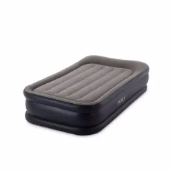 Односпальне надувне ліжко Intex 64132 (99 x 191 x 42 см) Deluxe Pillow Rest + Вбудований електронасос 220В. Односпальне надувне ліжко Intex 64132 (99 x 191 x 42 см) Deluxe Pillow Rest + Вбудований електронасос 220В. - Robinzon.ua