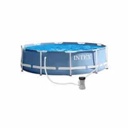 Круглый каркасный бассейн Intex 28702 (305х76 см) Prism Frame Pool Круглый каркасный бассейн Intex 28702 (305х76 см) Prism Frame Pool - Robinzon.ua