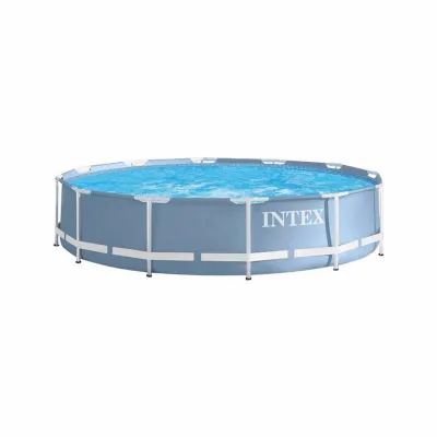 Круглый каркасный бассейн Intex 28712 (366х76 см) Prism Frame Pool - Robinzon.ua