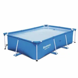 Прямоугольный каркасный бассейн Bestway 56403 Steel Pro Splash Frame Pool (259х170х61 см) - Robinzon.ua