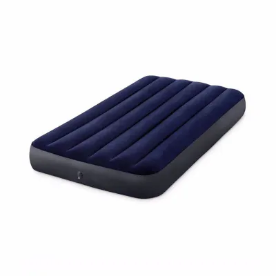 Односпальний надувний матрац Intex 64757 (99 x 191 x 25 см) Classic Downy Airbed - Robinzon.ua