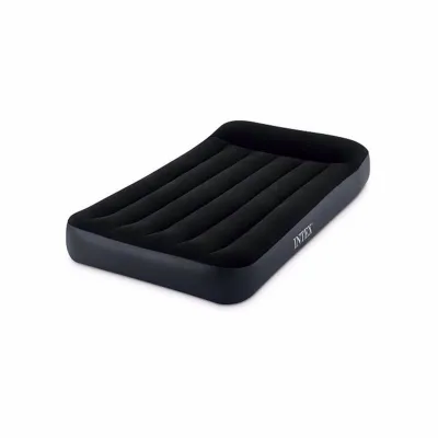 Односпальний надувний матрац Intex 64141 (99 x 191 x 25 см) Pillow Rest Classic Airbed - Robinzon.ua