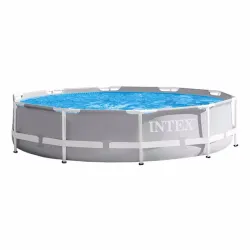 Круглый каркасный бассейн Intex 26700 (305 x 76 см) Prism Frame Pool Круглый каркасный бассейн Intex 26700 (305 x 76 см) Prism Frame Pool - Robinzon.ua