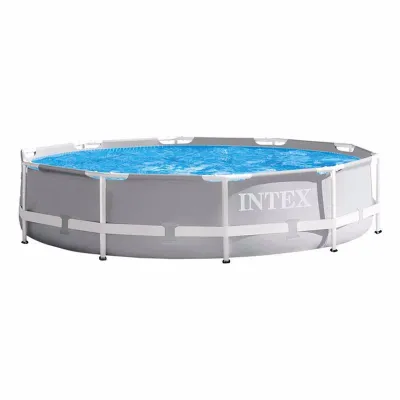 Круглый каркасный бассейн Intex 26702 (305 x 76 см) Prism Frame Pool - Robinzon.ua