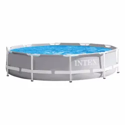 Круглый каркасный бассейн Intex 26702 (305 x 76 см) Prism Frame Pool Круглый каркасный бассейн Intex 26702 (305 x 76 см) Prism Frame Pool - Robinzon.ua