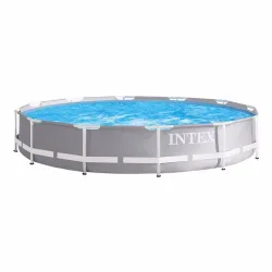 Круглый каркасный бассейн Intex 26710 (366 x 76 см) Prism Frame Pool Круглый каркасный бассейн Intex 26710 (366 x 76 см) Prism Frame Pool - Robinzon.ua