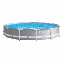 Круглый каркасный бассейн Intex 26712 (366 x 76 см) Prism Frame Pool Круглый каркасный бассейн Intex 26712 (366 x 76 см) Prism Frame Pool - Robinzon.ua