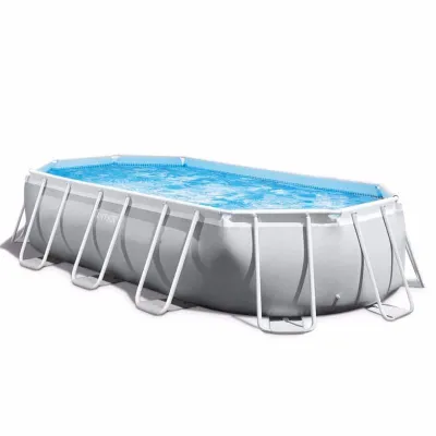 Овальный каркасный бассейн Intex 26796 (503 x 274 x 122 см) Oval Frame Pool - Robinzon.ua