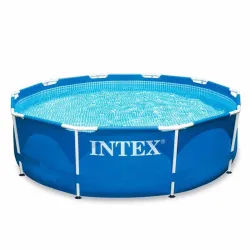 Круглый каркасный бассейн Intex 28200 (305х76 см) Metal Frame Pool Круглый каркасный бассейн Intex 28200 (305х76 см) Metal Frame Pool - Robinzon.ua