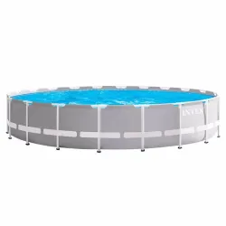Круглый каркасный бассейн Intex 26756 (610 x 132 см) Prism Frame Pool - Robinzon.ua
