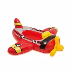 Дитячий надувний пліт Intex 59380 Літак (119x114 см) Pool Cruisers - Robinzon.ua