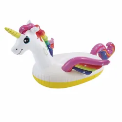 Дитячий надувний пліт Intex 57561 Єдиноріг (201 x 140 x 97 см) Unicorn Ride-on. - Robinzon.ua