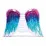 Надувний пліт Intex 58786 Ангельські крила (251 x 160 см) Angel Wings Mat - Robinzon.ua