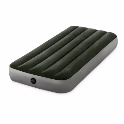 Односпальний надувний матрац Intex 64106 (76 x 191 x 25 см) Prestige Downy Airbed. - Robinzon.ua