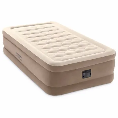 Односпальная надувная кровать Intex 64426 (99 x 191 x 46 см) Ultra Plush + Встроенный электронасос 220В - Robinzon.ua