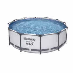 Круглый каркасный бассейн Bestway 56406 (305-76 см) Steel Pro Max Круглый каркасный бассейн Bestway 56406 (305-76 см) Steel Pro Max - Robinzon.ua