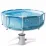 Круглый каркасный бассейн Intex 28208 (305 x 76 см) Metal Frame (В комплекте картриджный фильтрующий насос) - Robinzon.ua
