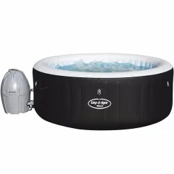 Бассейн-джакузи Miami Lay-Z-Spa Bestway 60001 (180x66 см) надувной спа-салон на 2-4 человека Черный Бассейн-джакузи Miami Lay-Z-Spa Bestway 60001 (180x66 см) надувной спа-салон на 2-4 человека Черный - Robinzon.ua