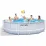 Круглый каркасный бассейн Intex 26746 (488x122 см) CHEVRON PRISM FRAME PREMIUM POOL - Robinzon.ua