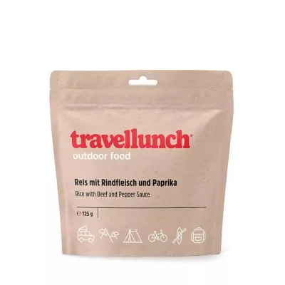 Сублимированная еда TRAVELLUNCH Rice with Beef and Pepper Sauce 125 г - Robinzon.ua