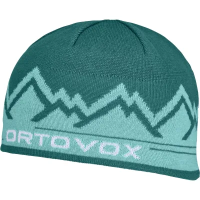 Шапка Ortovox Peak Beanie, pacific green, One Size (4251877724063) - Robinzon.ua