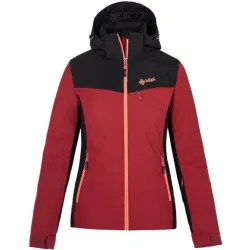 Гірськолижна жіноча мембранна куртка Kilpi FLIP-W, dark red, 36 (SL0113KIDRD36) - Robinzon.ua