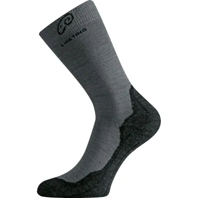 Термоноски Треккинговые Lasting WHI 809 S Grey (WHI-809S) - Robinzon.ua