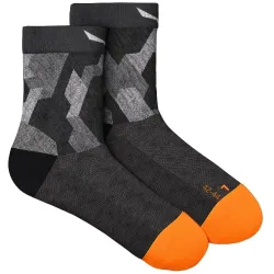Шкарпетки ч Salewa PEDROC CAMO AM M QRT SOCK 69041 0911 - 45-47 - чорний - Robinzon.ua