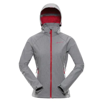 Женская куртка Soft Shell Alpine Pro LANCA, gray, S (LJCA564773 S) - Robinzon.ua
