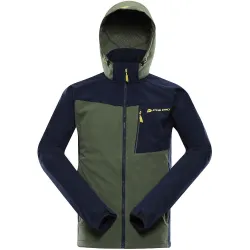 Мужская куртка Soft Shell Alpine Pro LANC, green/blue, M (MJCA594587 M) - Robinzon.ua