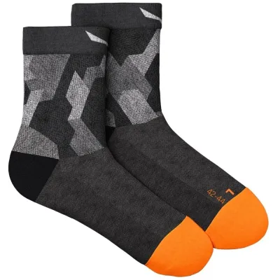 Шкарпетки ч Salewa PEDROC CAMO AM M QRT SOCK 69041 0911 - 42-44 - чорний - Robinzon.ua