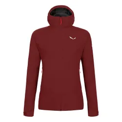 Мембранная женская куртка для трекинга Salewa PUEZ PTX 2L W JACKET, syrah, 42/36 (28375/1570 42/36) - Robinzon.ua