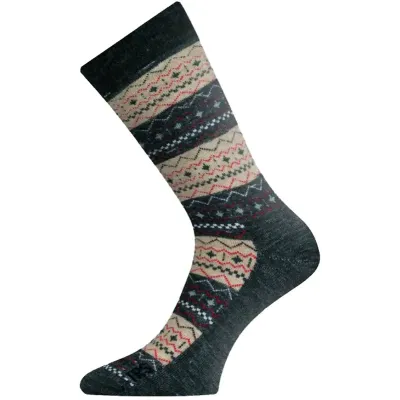 Термоноски трекинговые Lasting TWP 807 S Black/Beige (TWP-807S) - Robinzon.ua