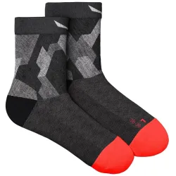 Шкарпетки ж Salewa PEDROC CAMO AM W QRT SOCK 69040 0911 - 39-41 - чорний - Robinzon.ua